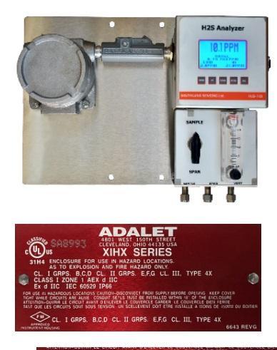 天然氣硫化氫分析儀H2S-725M,煤化工微量硫化氫分析儀,天然氣凈化0-20ppm硫化氫分析儀 H2S-725在線微量硫化氫分析儀參數: 不銹鋼外殼、防水、防塵、防酸按鍵 精 度:<1% 量程范圍可選: 0 - 10 ppm, 0 - 50 ppm, 0 - 100 ppm, 0 - 200 ppm, 0 - 100 ppm, 0 500 ppm, 0 - 1000 ppm, 0 - 2000 ppm