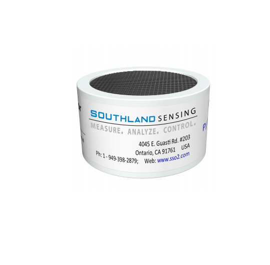 精密微型電化學燃料電池傳感器，結構小巧，外殼堅固、免維護設計、不需要添加電解液。后期維護成本低。傳感器測量微量氧氣含量0-1ppm,分辨率0.001ppm,10\100\1000ppm\1\25%100%